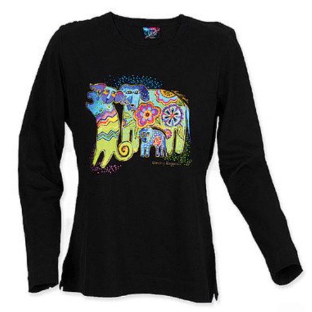 Laurel Burch Dancing Doggies T-shirt